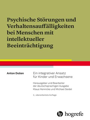 cover image of Psychische Störungen und Verhaltensauffälligkeiten bei Menschen mit intellektueller Beeinträchtigung